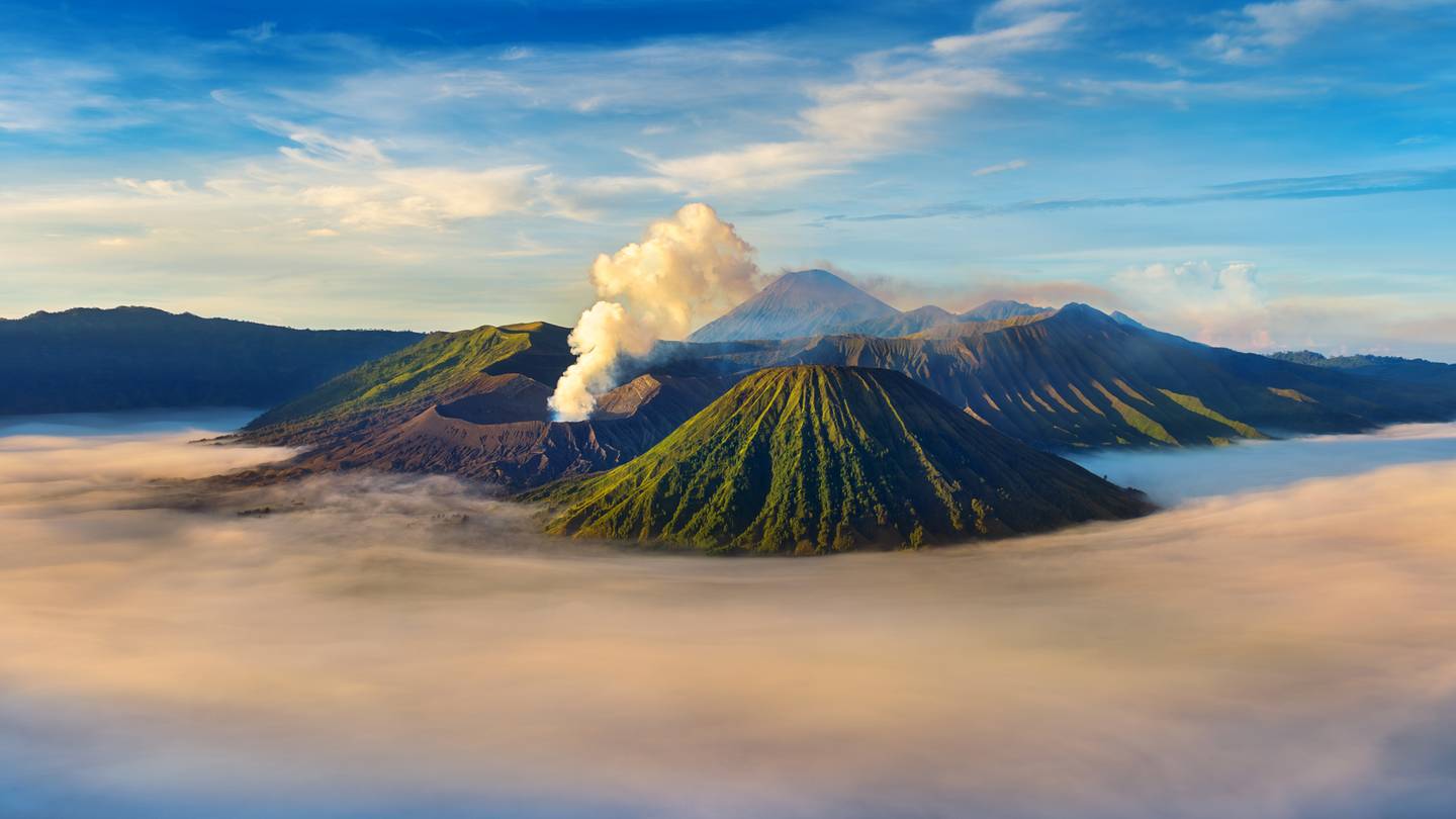 Reiseziel Asien Indonesien, Bromo Vulkan Reiseziel Asien Indonesien, Bromo Vulkan