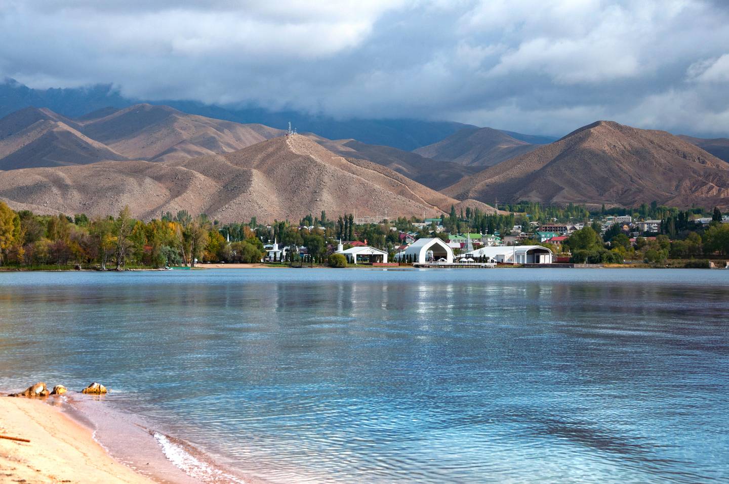 Reiseziel Zentralasien, Kirgisistan, Issyk-Kul-See Reiseziel Zentralasien, Kirgisistan, Issyk-Kul-See