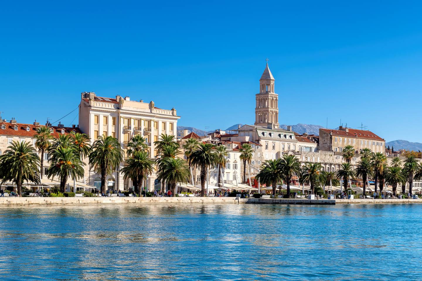 Reiseziel Europa, Kroatien, Split Altstadt Reiseziel Europa, Kroatien, Split Altstadt
