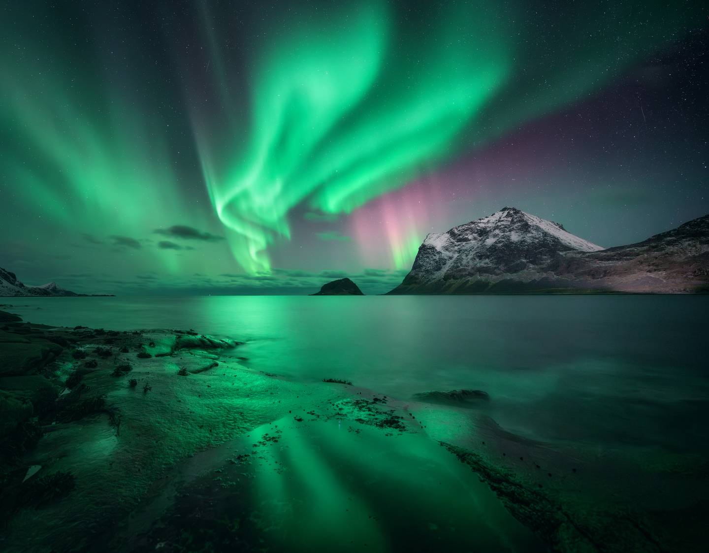 Reiseziel Europa, Skandinavien, Polarlichter Reiseziel Europa, Skandinavien, Polarlichter