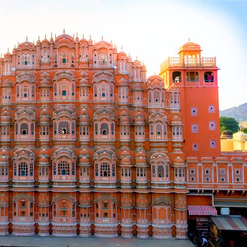 Palast in Jaipur, Indien 