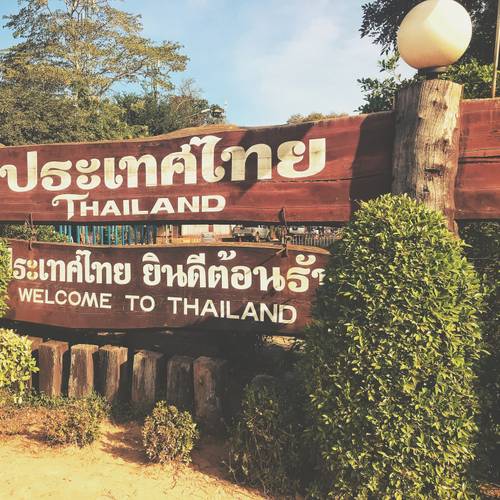Grenze Kambodscha Thailand