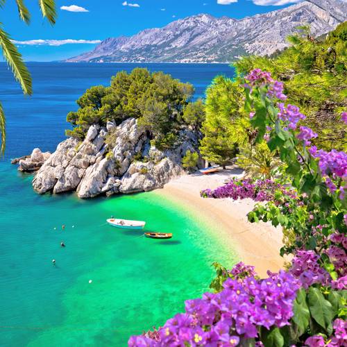 Badebucht in Kroatien