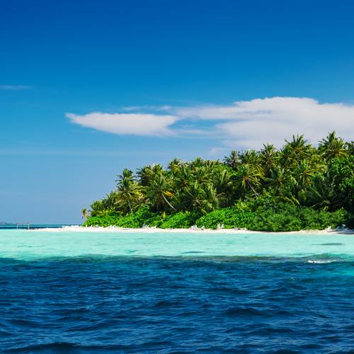 Malediven Insel