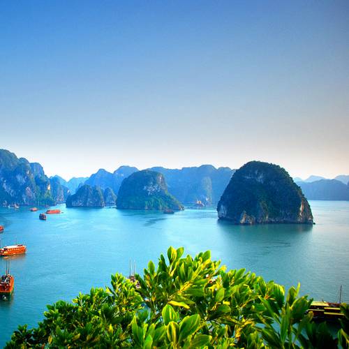 Reiseziel Asien Vietnam, Halong Bucht