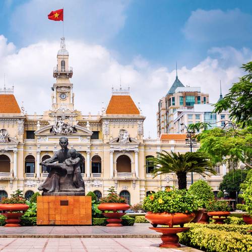 Ho Chi Minh Stadt Rathaus
