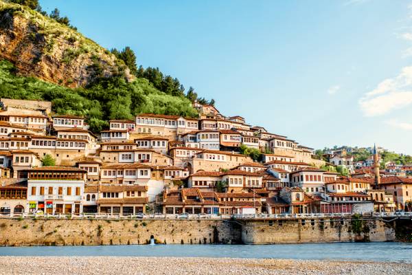 Reiseziel Europa, Albanien, Blick auf Berat Reiseziel Europa, Albanien, Blick auf Berat