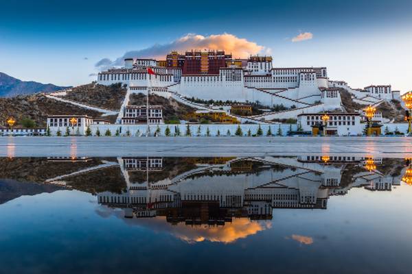 Reiseziel Asien, China, Lhasa, Potala Palast Reiseziel Asien, China, Lhasa, Potala Palast