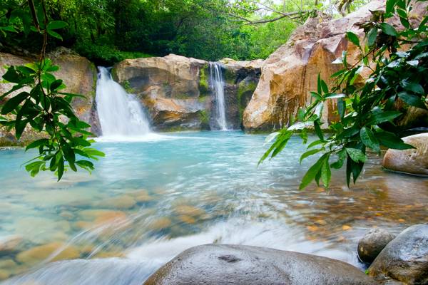 Reiseziel Amerika, Costa Rica, Rincn de La Vieja Wasserfall Reiseziel Amerika, Costa Rica, Rincn de La Vieja Wasserfall