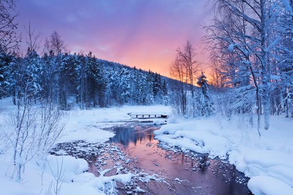 Reiseziel Europa, Finnland, Landschaft bei Levi Reiseziel Europa, Finnland, Landschaft bei Levi