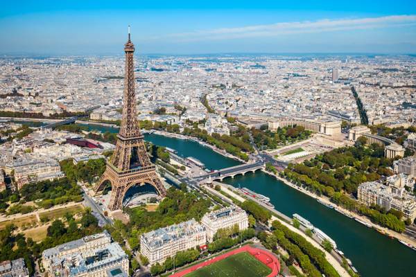 Reiseziel Europa, Frankreich, Blick auf Paris Reiseziel Europa, Frankreich, Blick auf Paris