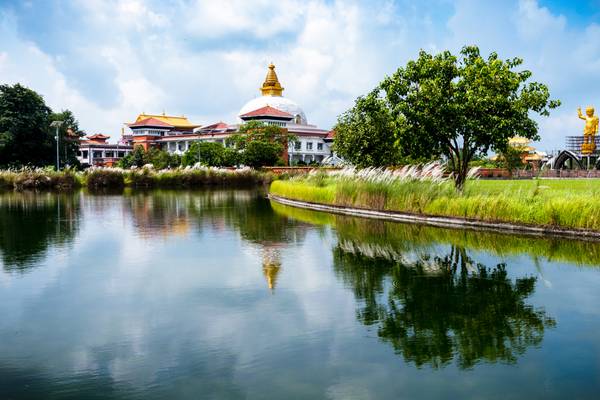 Reiseziel Asien Indien, Lumbini Udyana Mahachaity Reiseziel Asien Indien, Lumbini Udyana Mahachaity