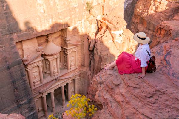 Reiseziel Naher Osten Jordanien, Felsenstadt Petra Reiseziel Naher Osten Jordanien, Felsenstadt Petra