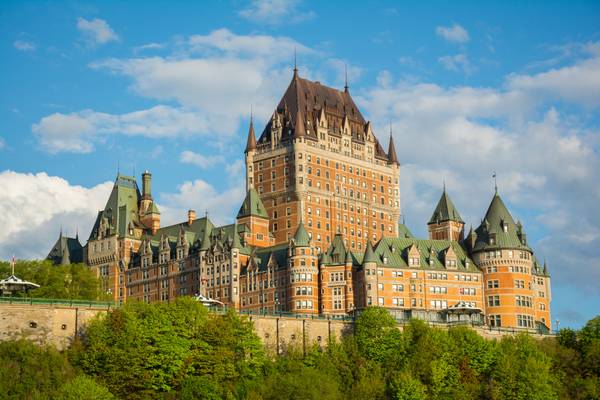 Reiseziel Amerika, Kanada, Quebec, Chateau Frontenac Reiseziel Amerika, Kanada, Quebec, ChateauFrontenac