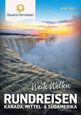 Amerika Reisen von Bavaria Fernreisen Katalog Amerika Reisen von Bavaria Fernreisen Katalog