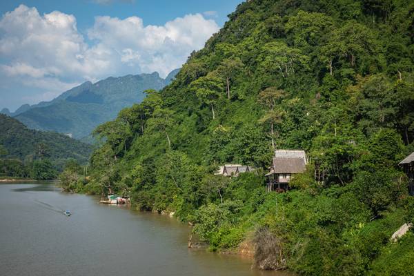 Reiseziel Asien Laos, Nam Ou Fluss Reiseziel Asien Laos, Nam Ou Fluss