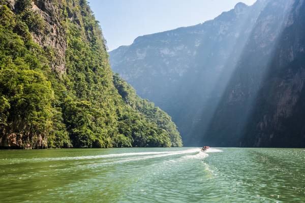 Reiseziel Amerika, Mexiko, Sumidero Canyon Reiseziel Amerika, Mexiko, Sumidero Canyon