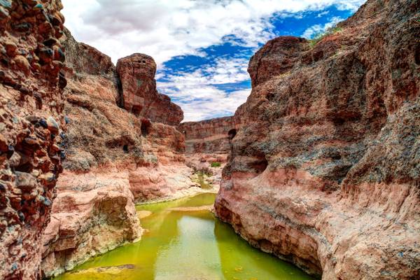 Reiseziel Afrika, Namibia, Sesriem Canyon Reiseziel Afrika, Namibia, Sesriem Canyon