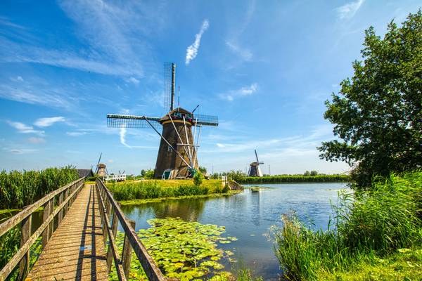 Reiseziel Europa, Niederlande, Kinderdijk Reiseziel Europa, Niederlande, Kinderdijk