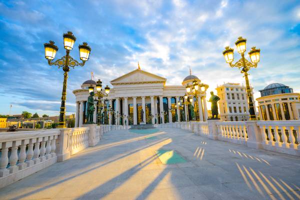 Reiseziel Europa, Nordmazedonien, Skopje Reiseziel Europa, Nordmazedonien, Skopje