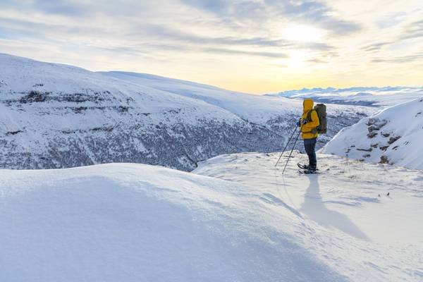 Reiseziel Europa, Norwegen, Schneeschuhwanderung Reiseziel Europa, Norwegen, Schneeschuhwanderung