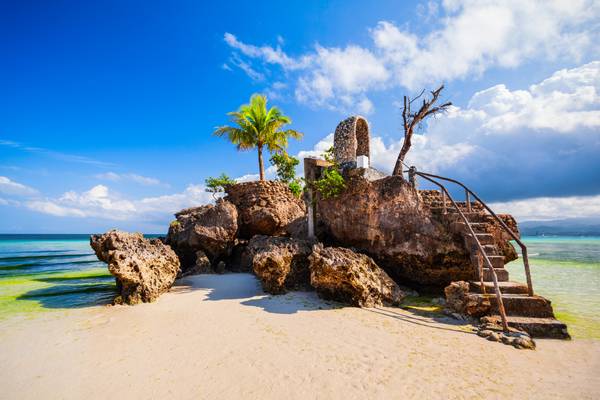 Reiseziel Asien Philippinen, Boracay , Virgin Mary Statue