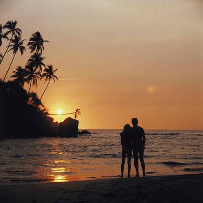 Reiseziel Asien Sri Lanka, Strand bei Beruwela Reiseziel Asien Sri Lanka, Strand bei Beruwela