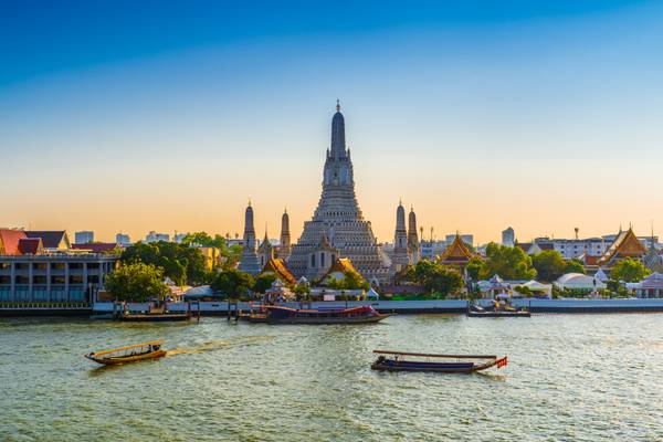 Reiseziel Asien Thailand, Fluss Chao Phraya Reiseziel Asien Thailand, Fluss Chao Phraya