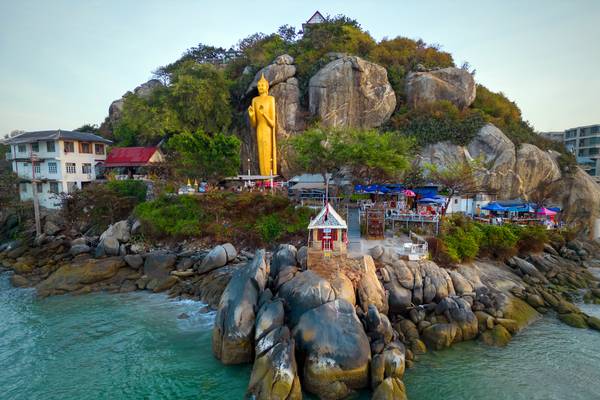 Reiseziel Asien Thailand, Hua-Hin, Khao-Takiab-Tempel Reiseziel Asien Thailand, Hua-Hin, Khao-Takiab-Tempel