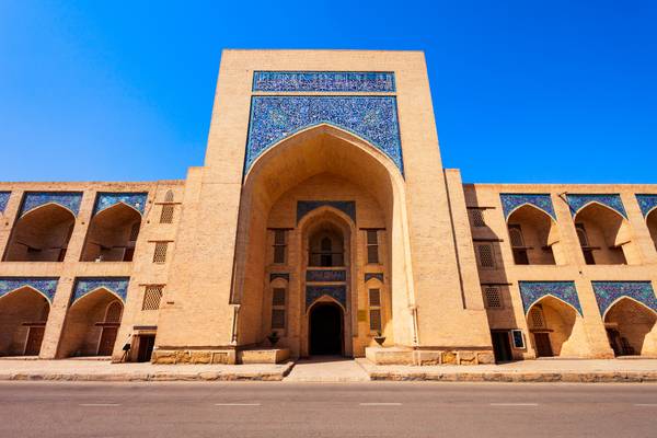 Reiseziel Zentralasien, Usbekistan, Buchara, Kukeldash Medresse Reiseziel Zentralasien, Usbekistan, Buchara, Kukeldash Medresse