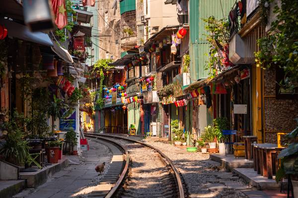 Reiseziel Asien Vietnam, Hanoi, Trainstreet Reiseziel Asien Vietnam, Hanoi, Trainstreet