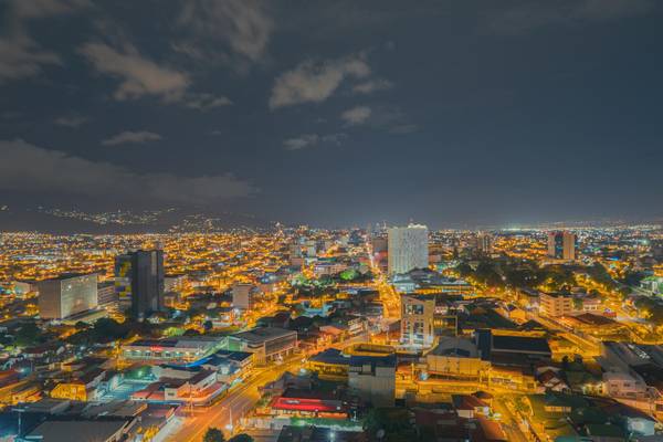 Costa Rica, San Jose, Skyline