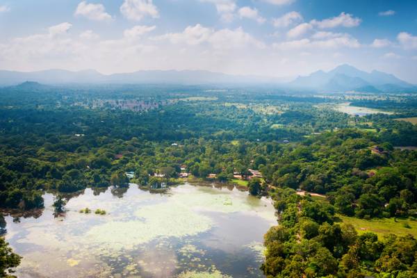 Sri Lanka, Sigiriya, Landschaft