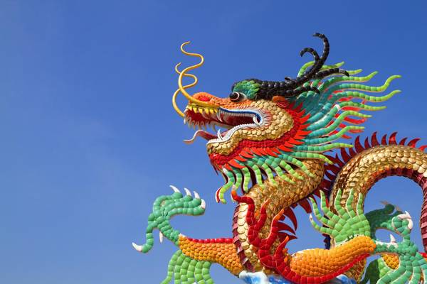 China, die Superreise, traditioneller Drache