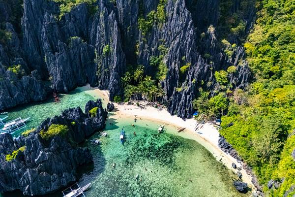 Philippinen, El Nido, Secret Lagoon