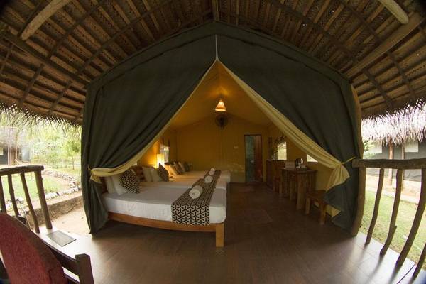 Sri Lanka, Udawalawa, Athgira River Camp