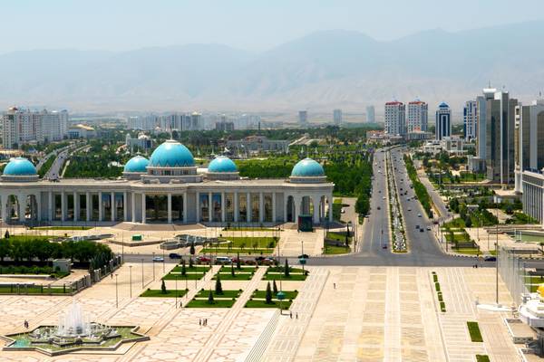 Turkmenistan, Ashgabat, Präsidentenpalast