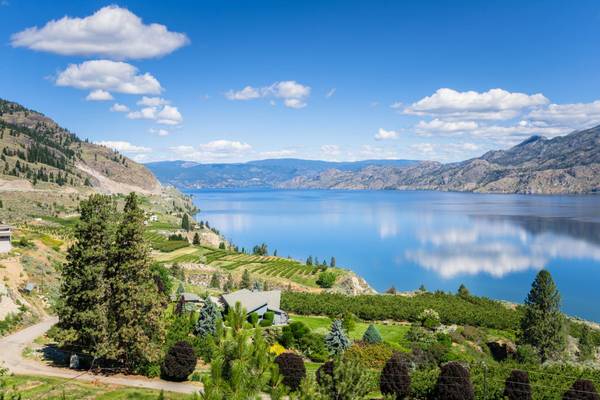 Kanada, Okanagan-See