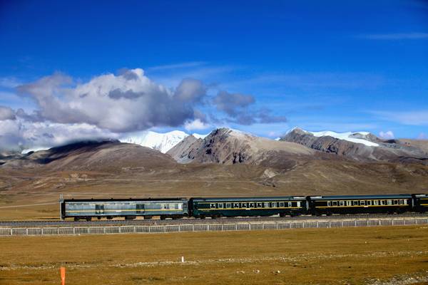 China, Tibet Bahn