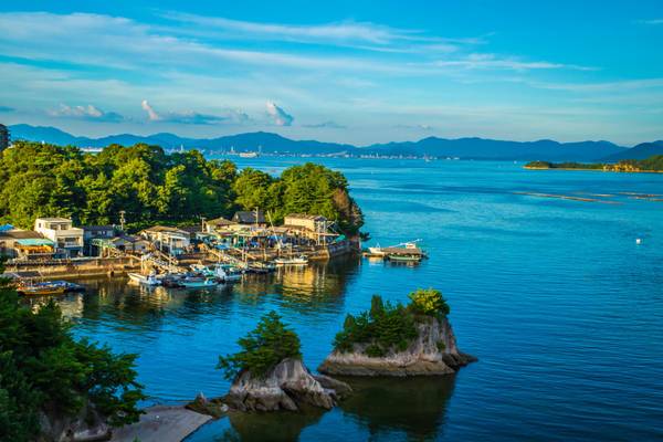 Japan, Miyajima Landschaft