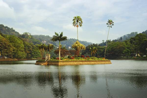 Sri Lanka, Kandy, Fluss