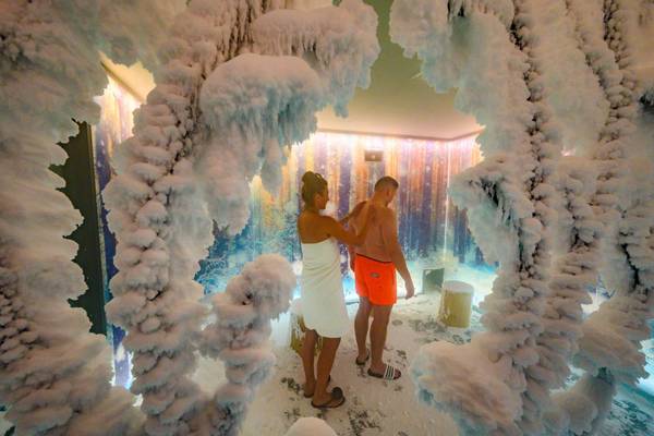 Deutschland, Bad Brambach, Kältetherapie