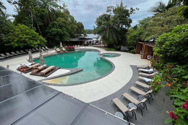 Costa Rica, Tortuguero, Pachira Lodge, Pool