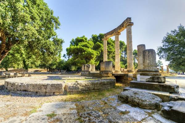 Griechenland, Olympia, antike Staette