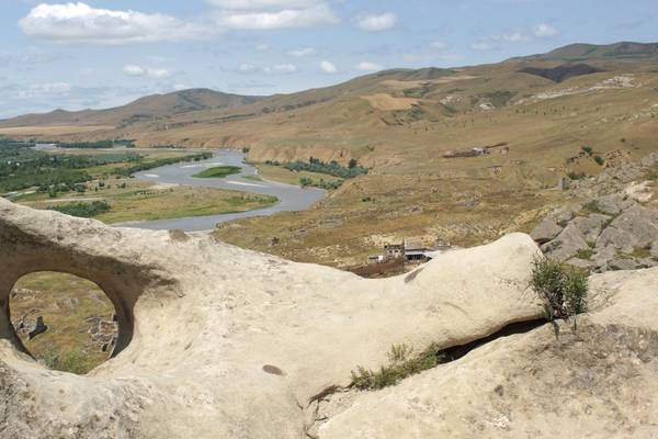 Georgien, Landschaft bei Uplisziche
