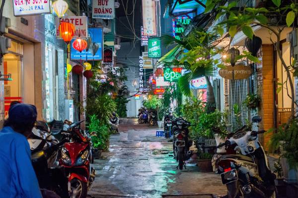Vietnam, Straße in Ho-Chi-Minh-Stadt