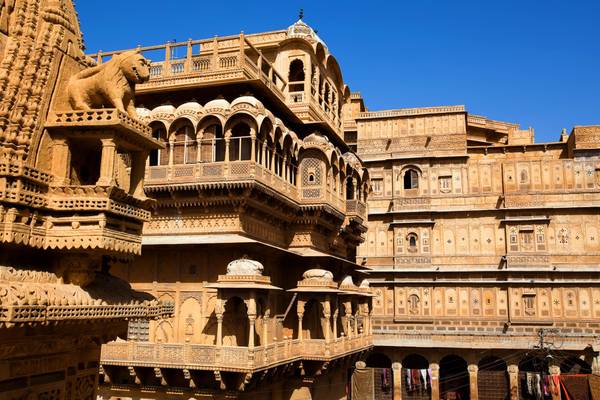 Indien, Jaisalmer, Palast