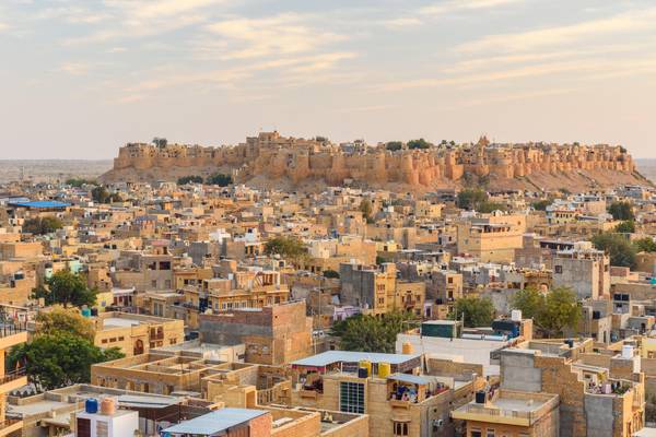 Indien, Jaisalmer, Stadt und Fort