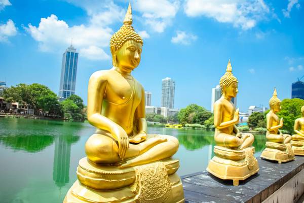 Sri Lanka, Colombo, Gangaramaya Tempel