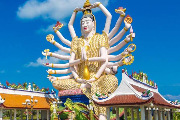 Shiva Statue in Samui Thailand